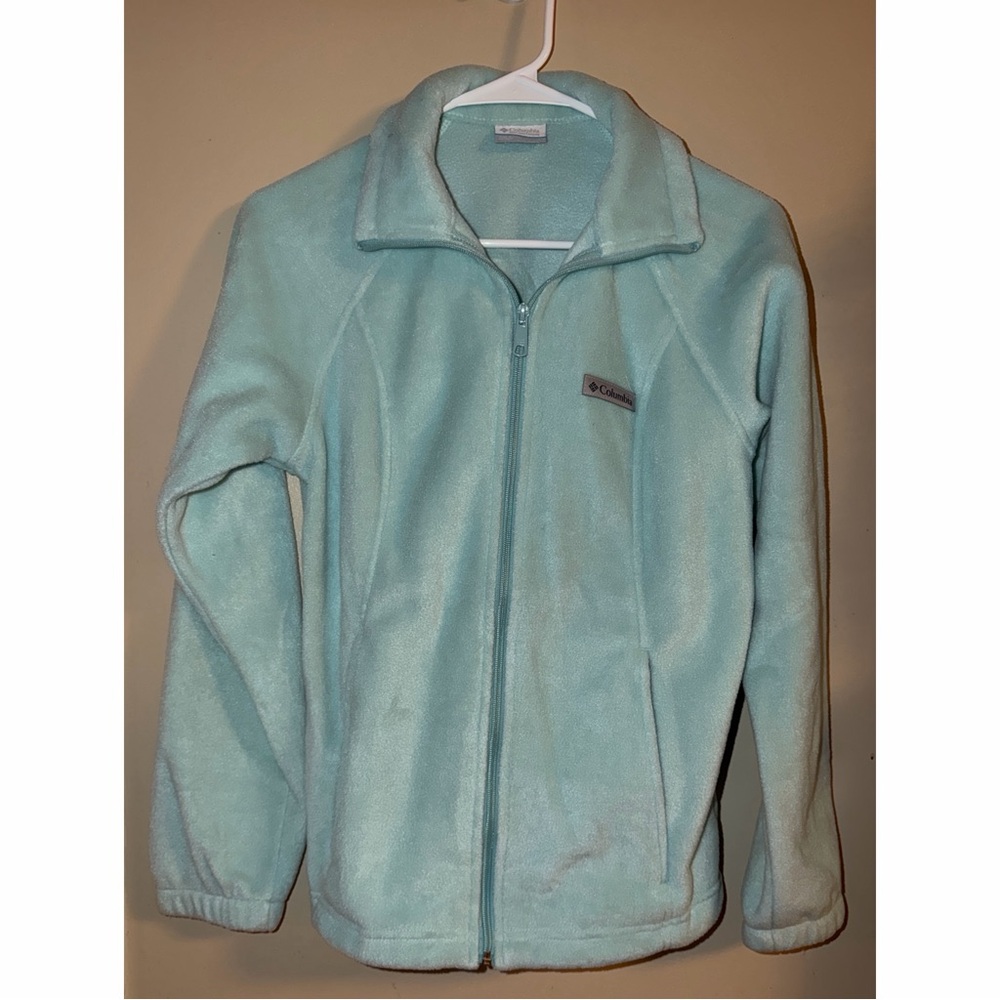 Columbia Light Blue Fleece Jacket